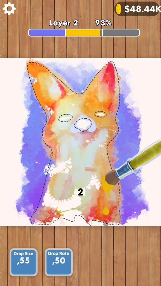 #5. Paint On (iOS) 由: Volodymyr Delinskyi