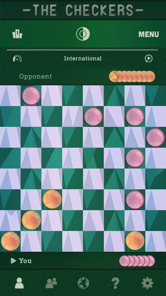 #8. The Checkers - Classic Game (iOS) 由: OutOfTheBit Ltd