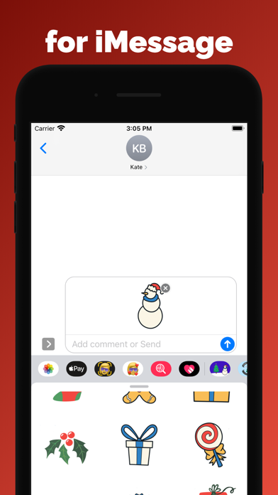 Screenshot #3 pour Joyeux Noël trucs emoji