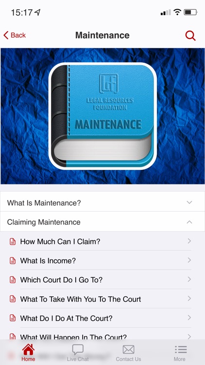 LRF Legal Aid App screenshot-3