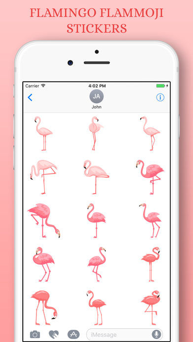 How to cancel & delete Flamingo FlamMoji Stickers Pack from iphone & ipad 1