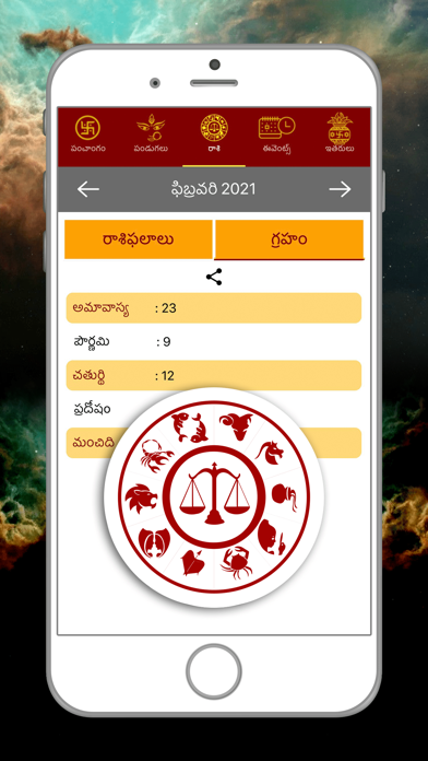 Telugu Calendar Panchangam App screenshot 4