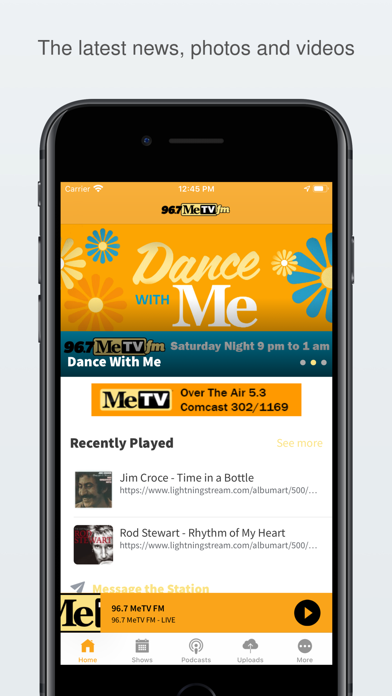 96.7 MeTV FM Screenshot