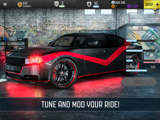 Top Speed: Drag & Fast Racing iPad app afbeelding 2