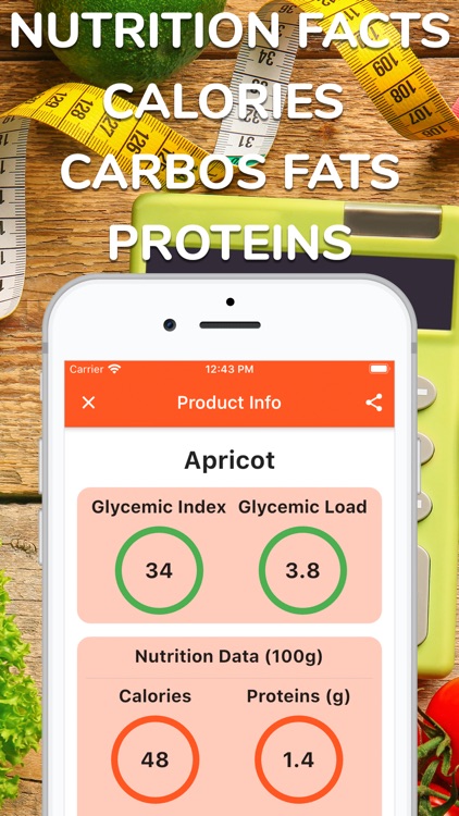 Glycemic Index & Load Tracker
