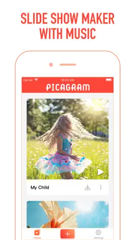 Game screenshot Picagram Video Maker . apk