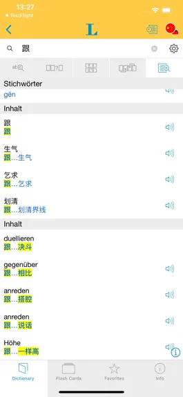 Game screenshot German - Chinese Dictionary apk