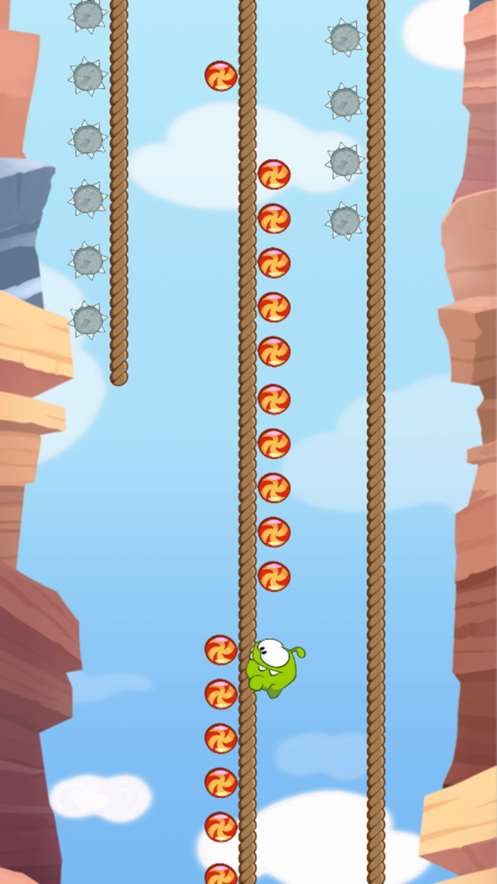 OmNom Climb the Rope