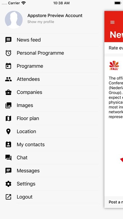 J-Fall Virtual Conference app screenshot-3