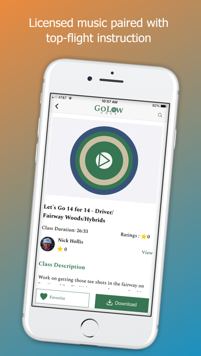 GoLow Golf: Audio Lessons Screenshot