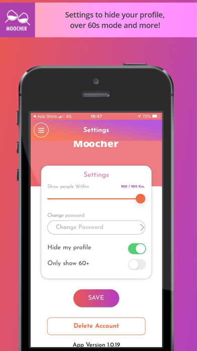 Moocher Screenshot on iOS