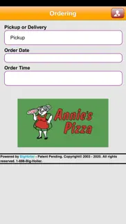 annie’s pizza iphone screenshot 3