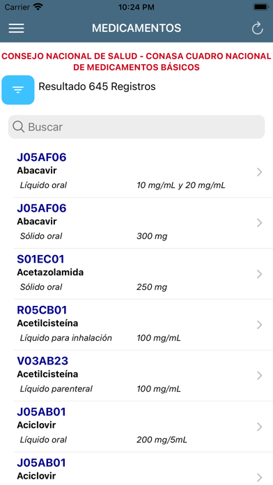 CONASA CNMB Ecuador Screenshot
