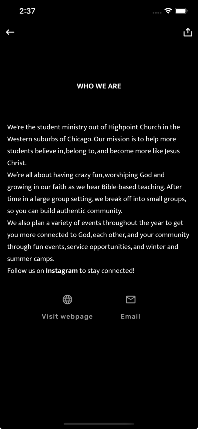 Highpoint Students