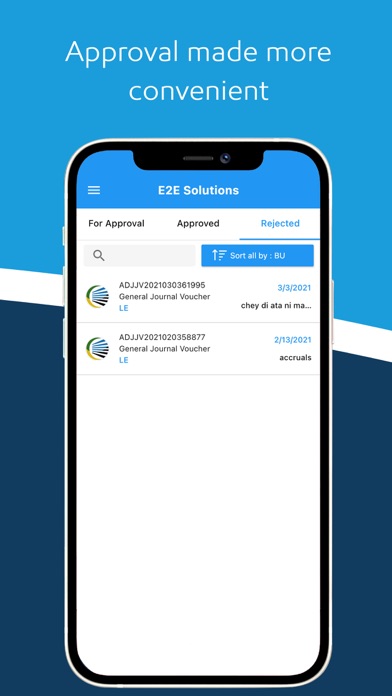 E2E Solutions Screenshot