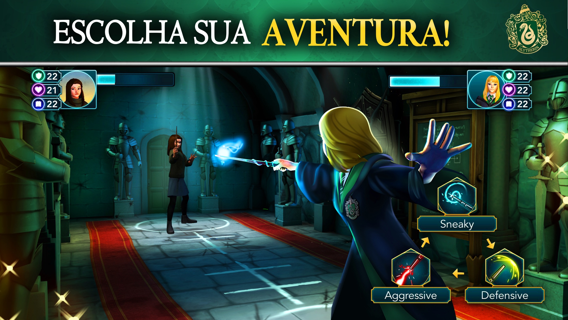 Screenshot do app Harry Potter: Hogwarts Mystery