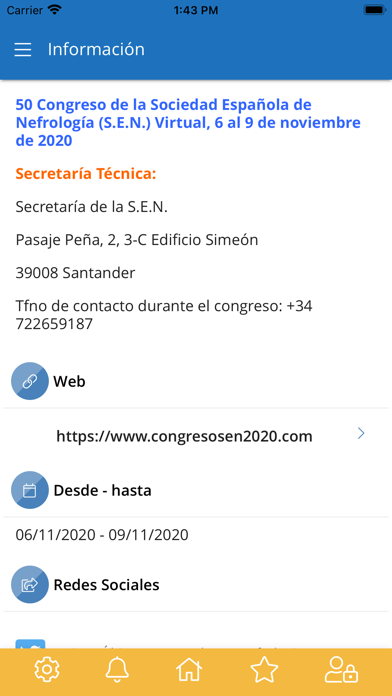 Screenshot #2 pour Congreso senefro20