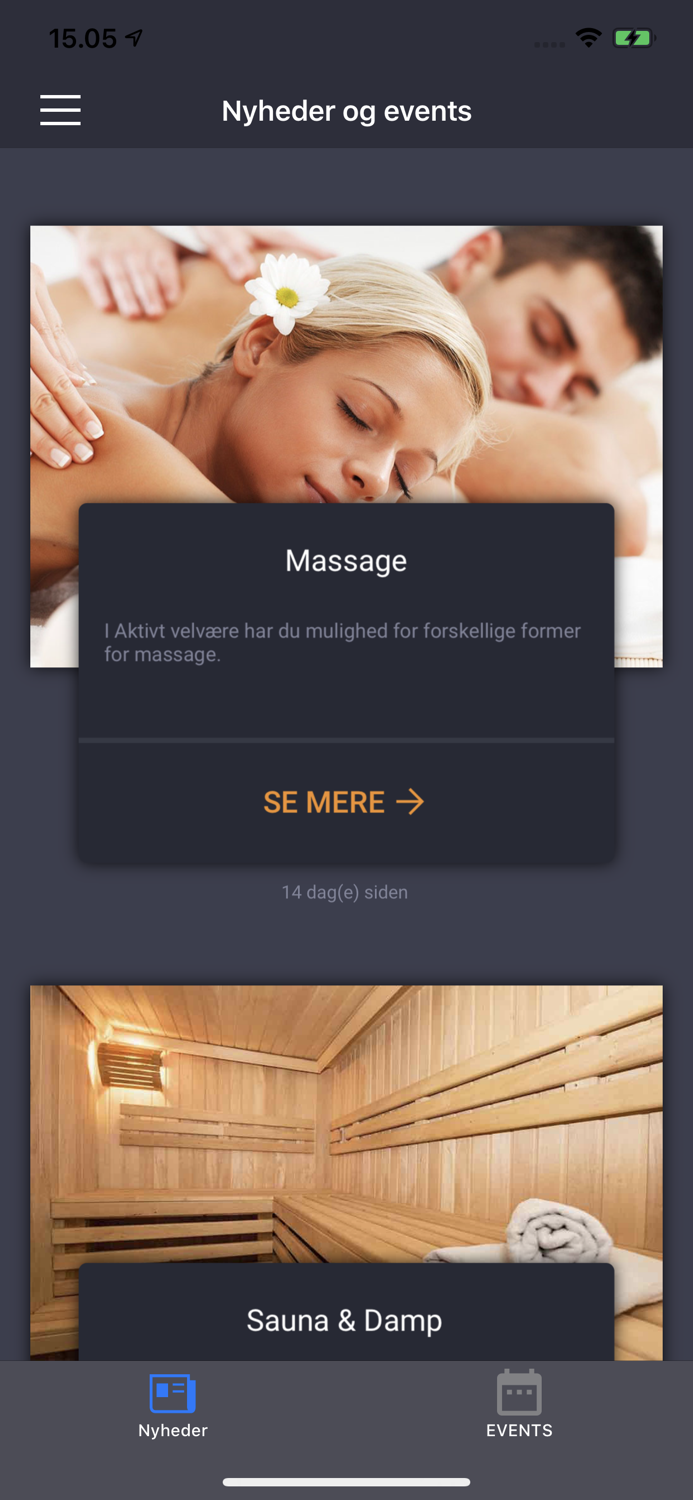 Aktivt Velvære Fitness App