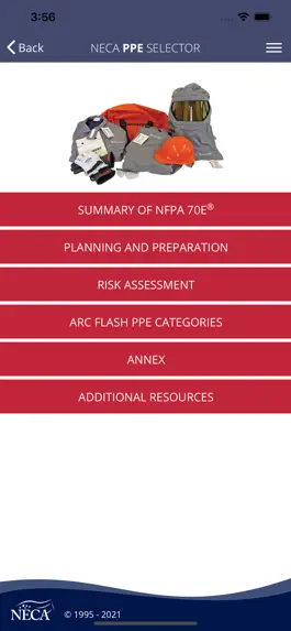 Game screenshot NECA 70E® PPE Selector Guide apk