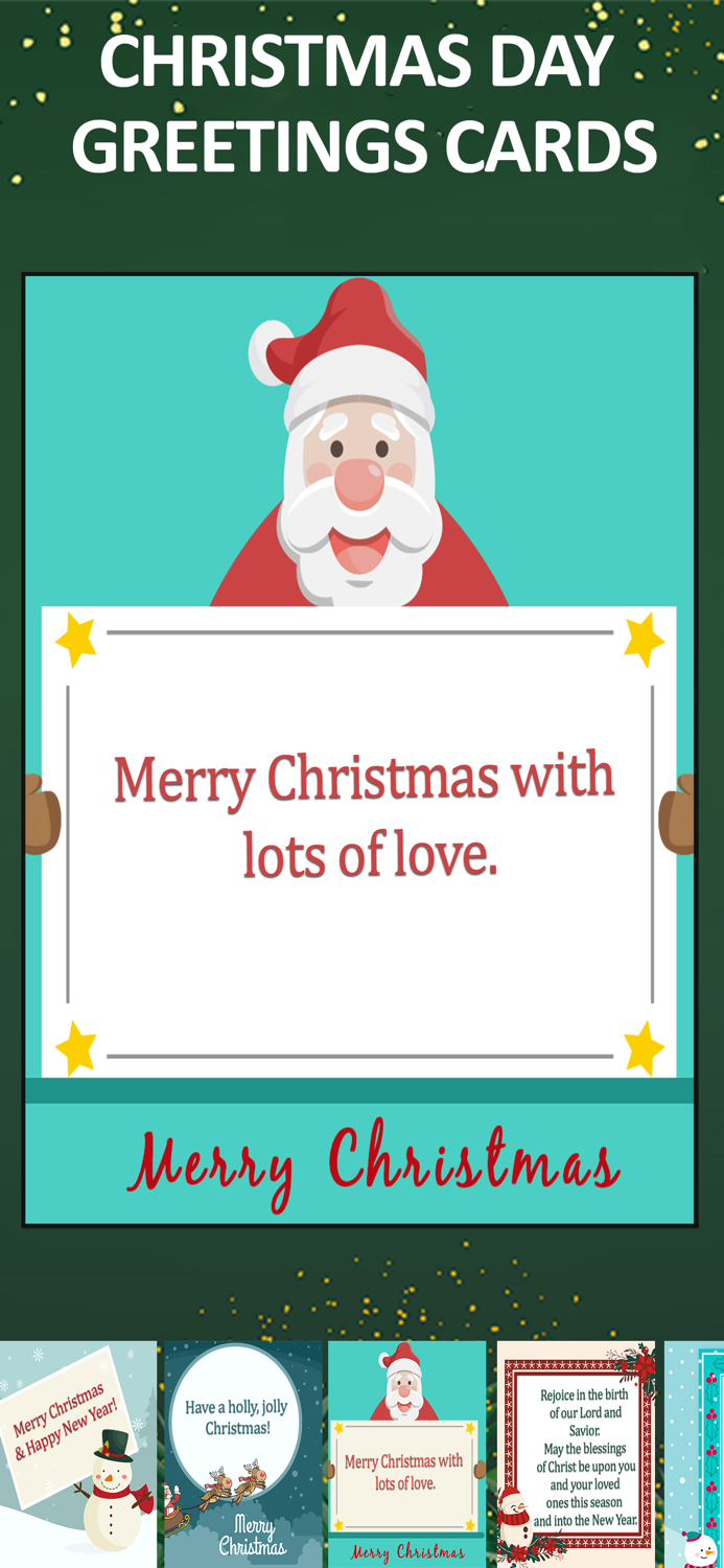 Christmas Greeting cards frame