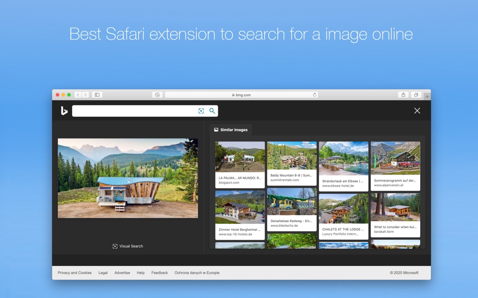 #3. Online Image Finder for Safari (macOS) Podle: Cristian Gav