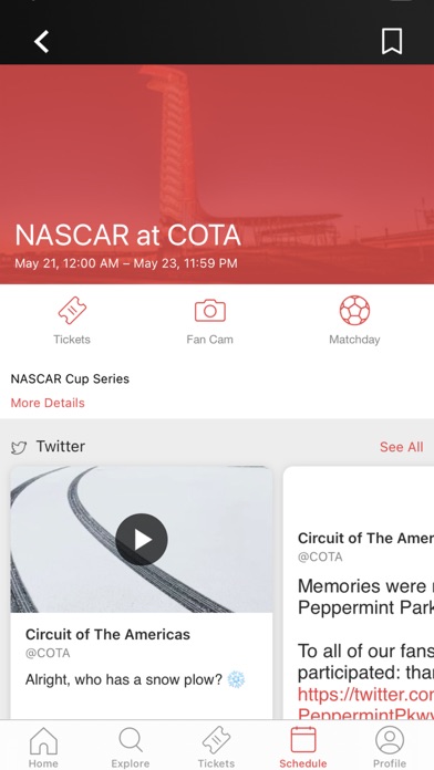 NASCAR at COTA Screenshot