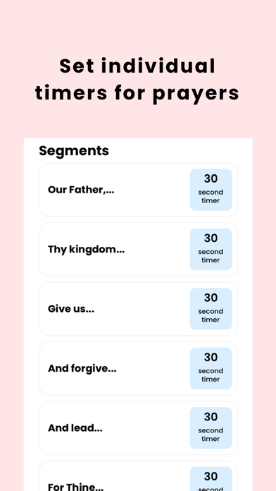 Prayer Planner Screenshot