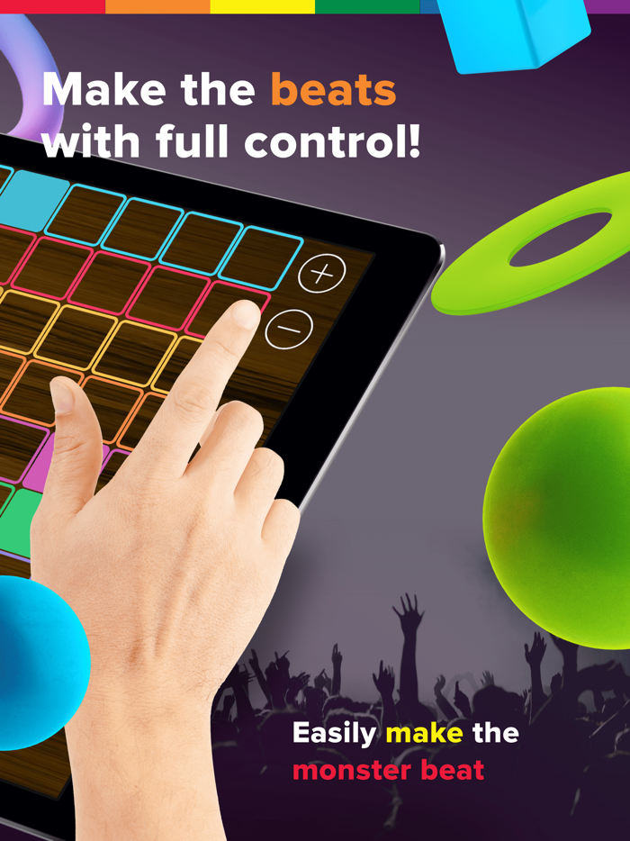 Easy Beat Maker and DJ Mixer Pad