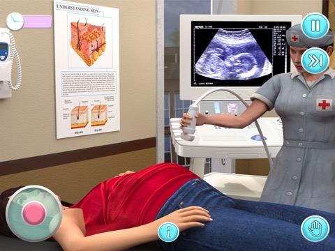 妊娠中の母親-ベビーケアゲームのおすすめ画像3