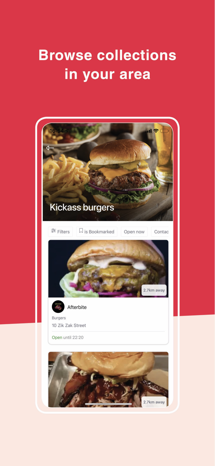 Wolf - restaurants and store app