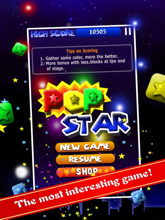 Screenshot #4 pour PopStar!-stars crush