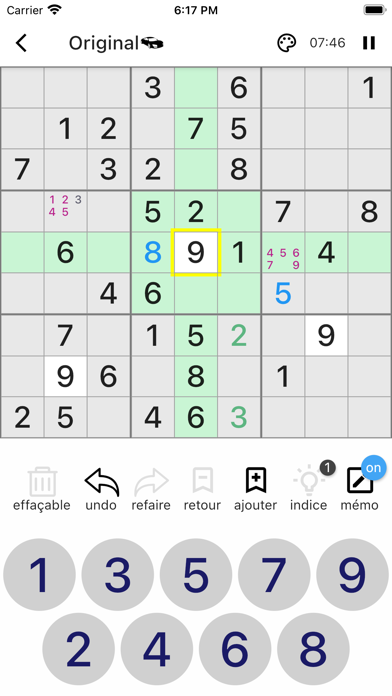 Screenshot #2 pour All Sudoku - 5 kinds of sudoku