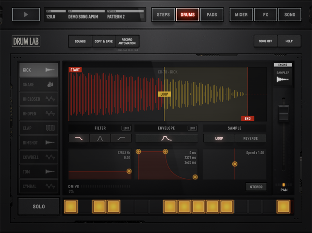 ‎DrumLab Screenshot