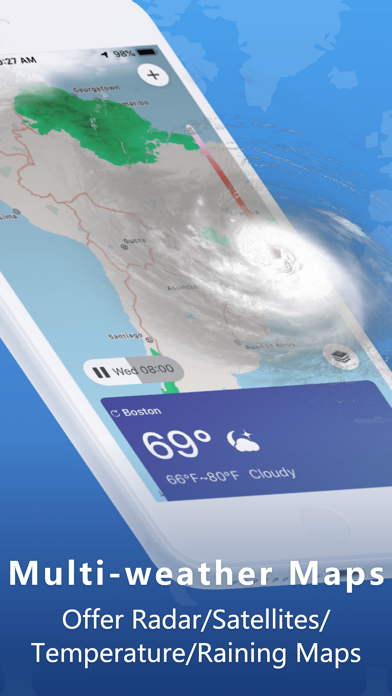 Weather Radar Pro-Radarのおすすめ画像3