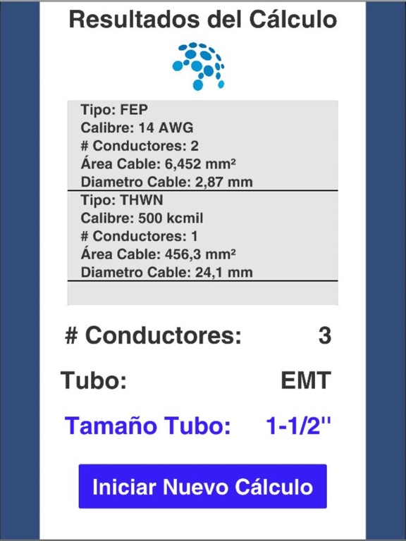 Screenshot #6 pour Dimensionamiento de Tubos