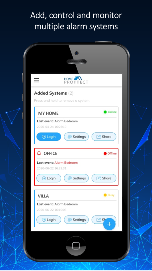 #2. Home ProTTEct (iOS) 由: Teletek Group AD