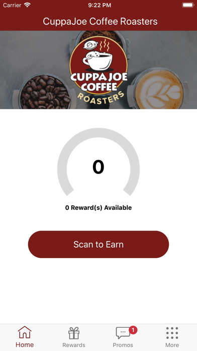 CuppaJoe Coffee Roasters Screenshot
