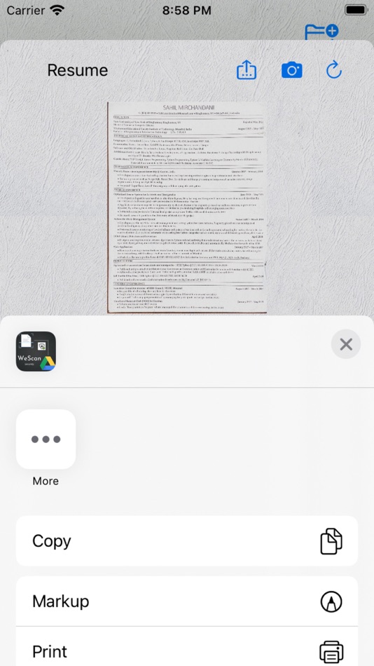 #3. WeScan: Document Scanner (iOS) 게시자: Software Merchant Inc.