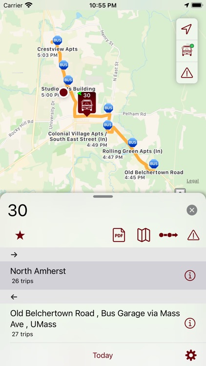 UMass BusTrack screenshot-4