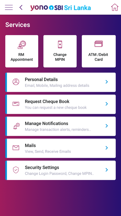 YONO SBI Sri Lanka Screenshot