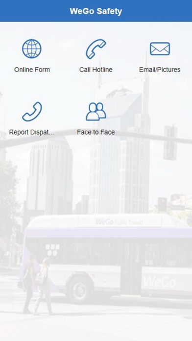 WeGo Safety Screenshot
