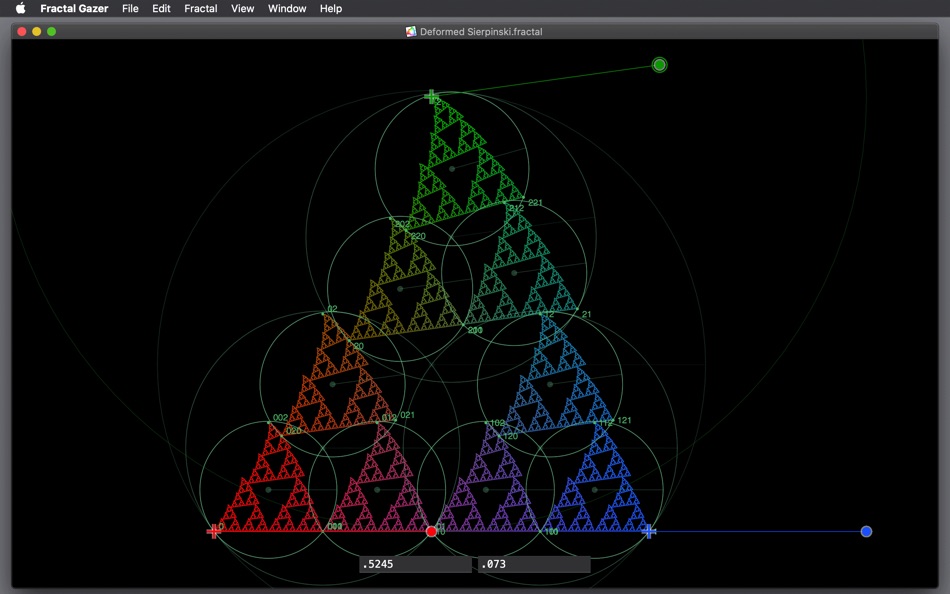 #2. Fractal Gazer (macOS) 由: Masaaki Wada