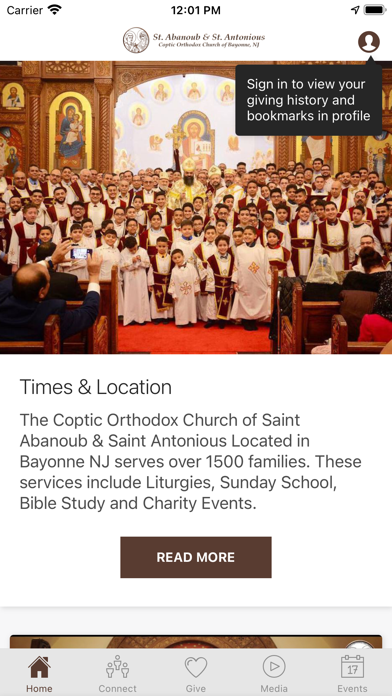 St. Abanoub & St. Antonious Screenshot