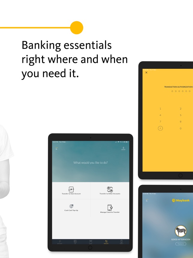 how to transfer money using maybank2u mobile