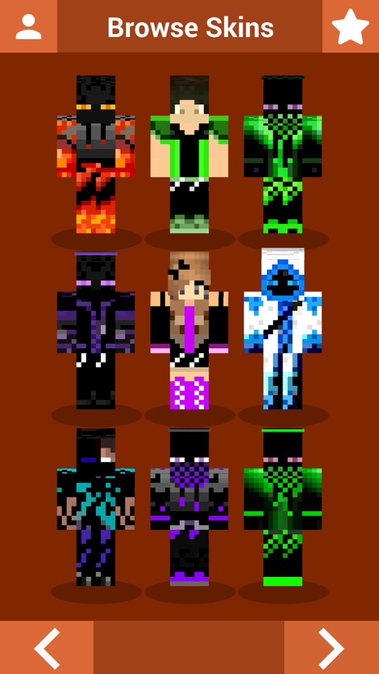 #1. Enderman Skins for Minecraft 2 (iOS) 由: Hamid Faquir