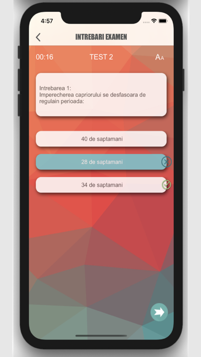 Screenshot #3 pour Intrebari Examen Vanatoare