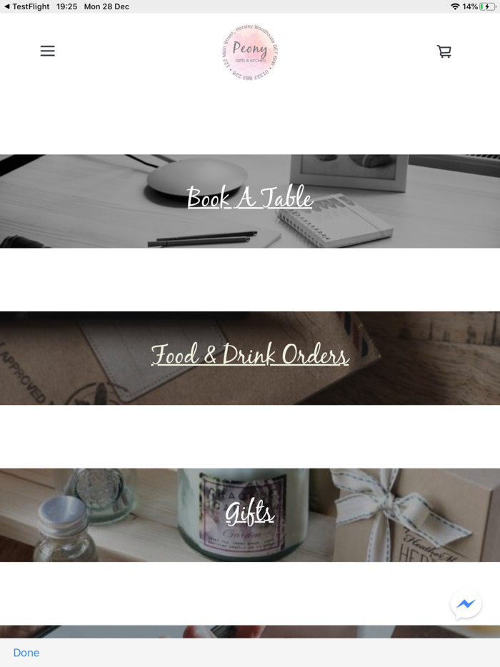 Peony Gifts and Kitchen