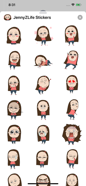 JennyZLife Stickers(圖1)-速報App