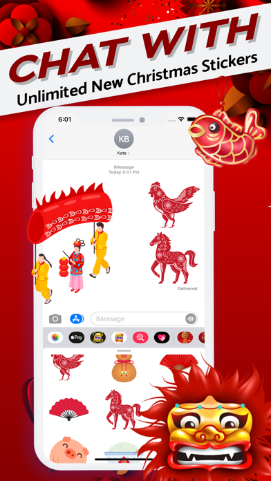 Chinese New Year Stickers !! Screenshot
