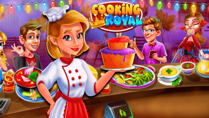 Cooking Royal Restaurant Games